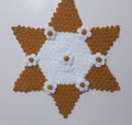 El örgüsü dekorasyon-handgestrickte Dekoration