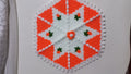 El örgüsü dekorasyon-handgestrickte Dekoration