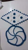El örgüsü dekorasyon-handgestrickte Dekoration