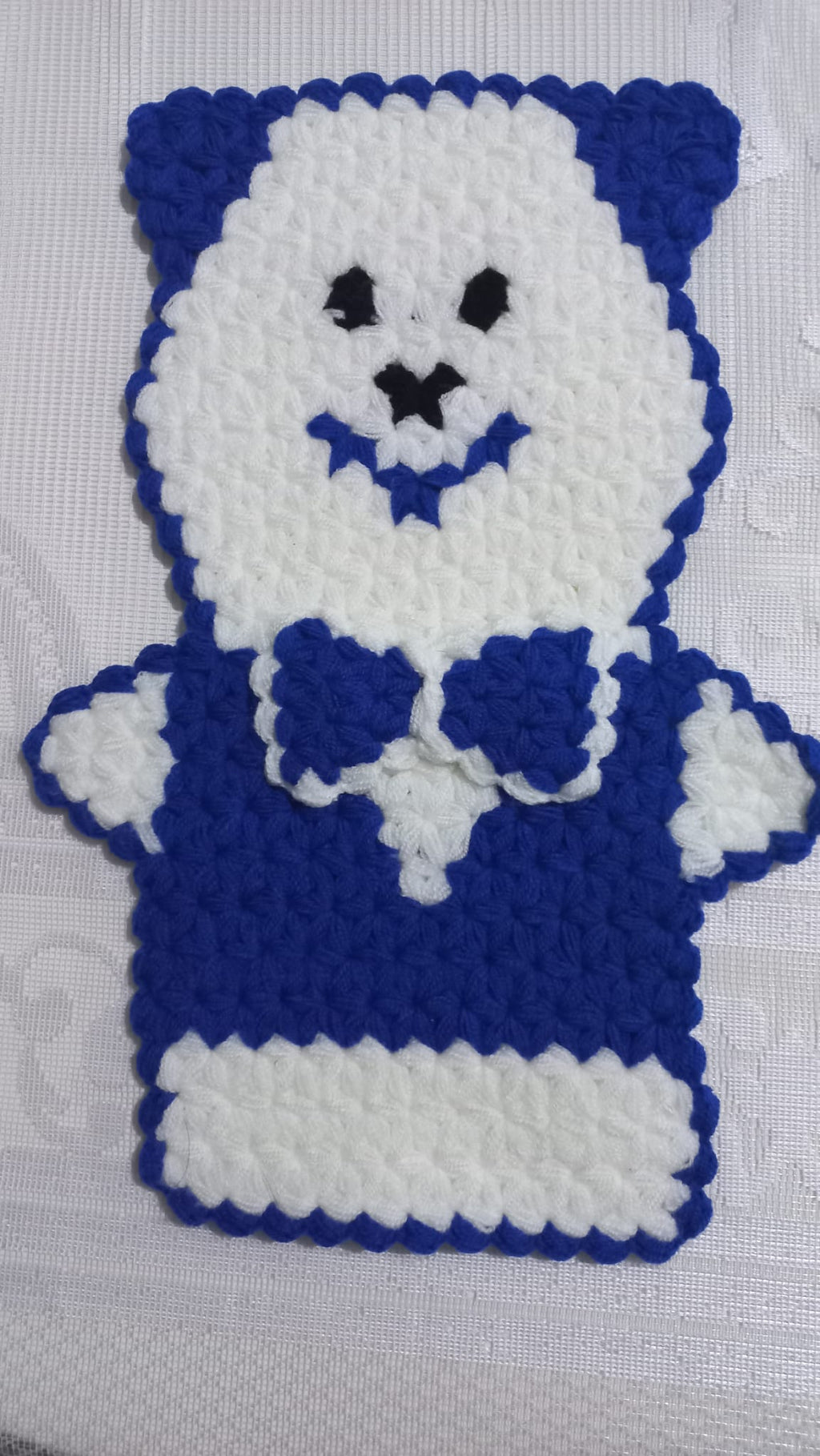 El örgüsü dekorasyon-handgestrickte Dekoration