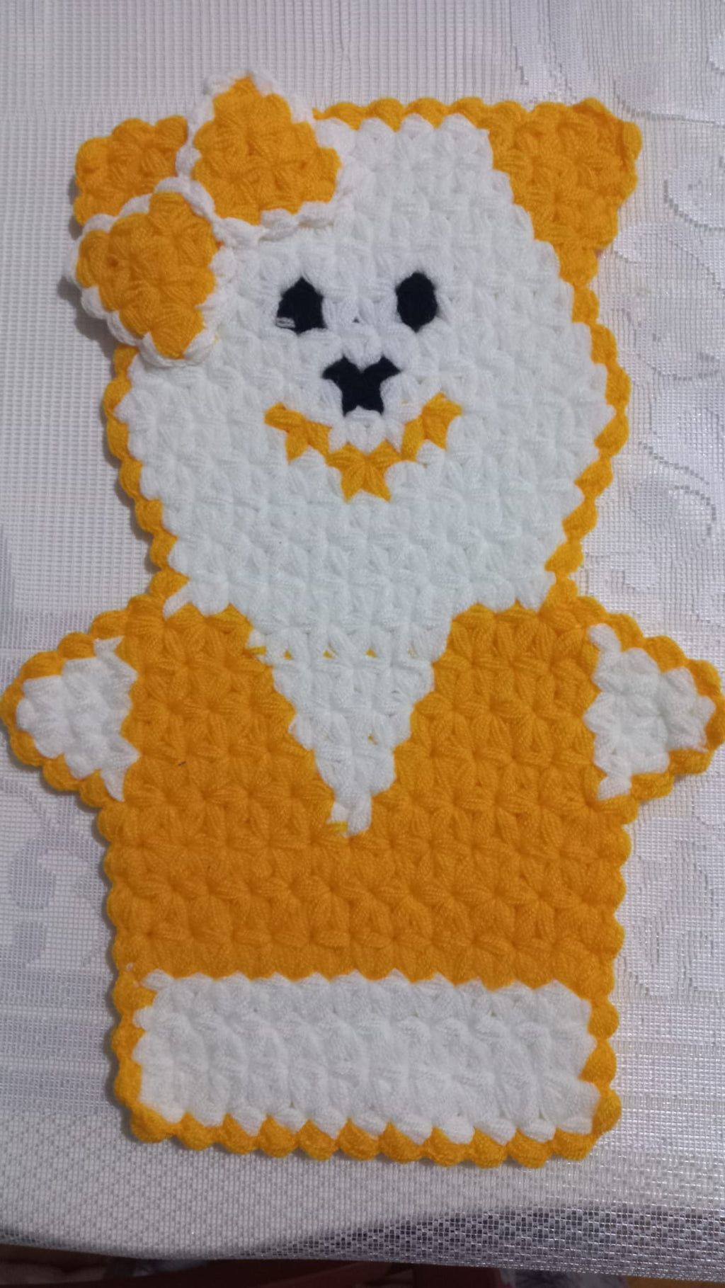 El örgüsü dekorasyon-handgestrickte Dekoration
