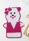 El örgüsü dekorasyon-handgestrickte Dekoration
