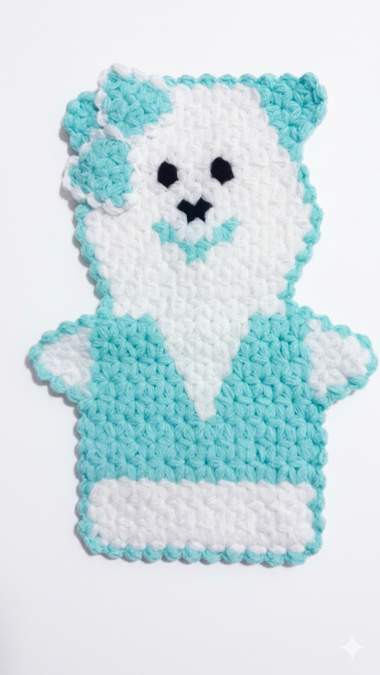 El örgüsü dekorasyon-handgestrickte Dekoration